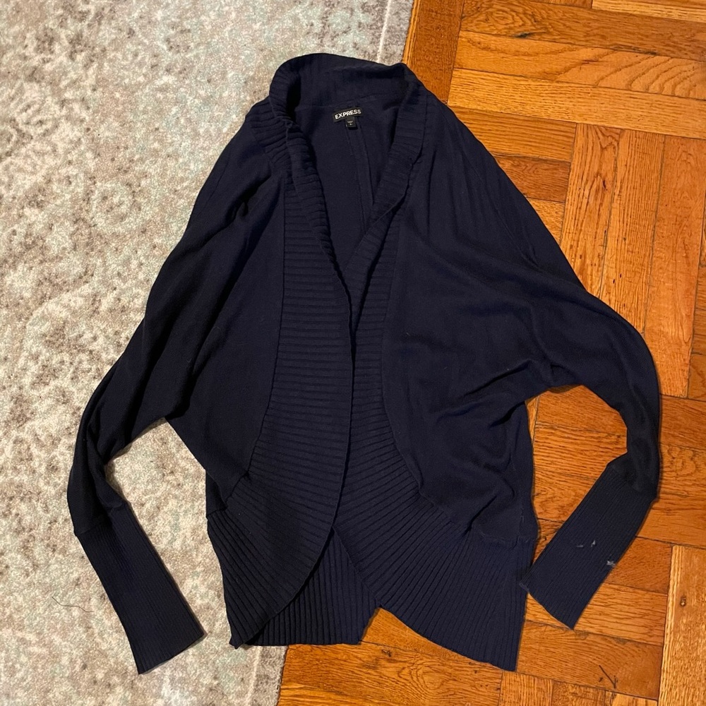 Blue Cardigan